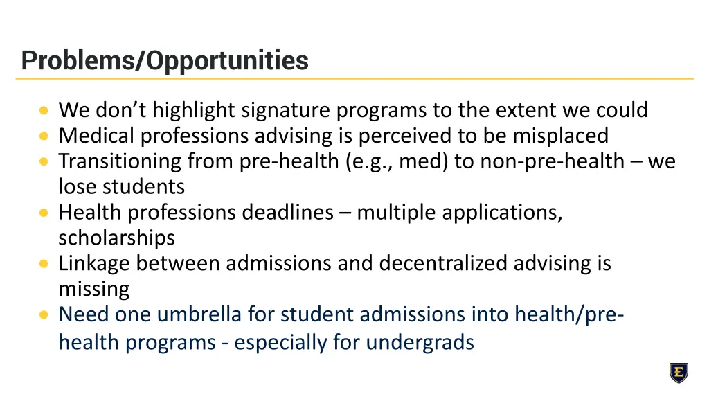 problems opportunities 4