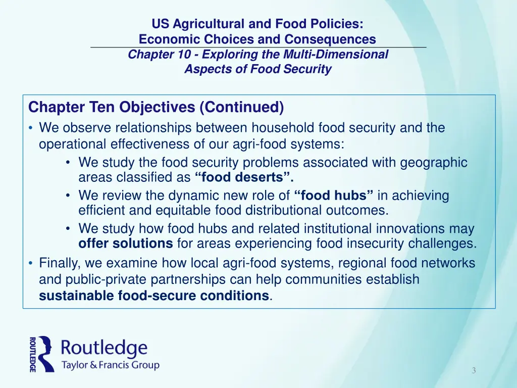 us agricultural and food policies economic 2