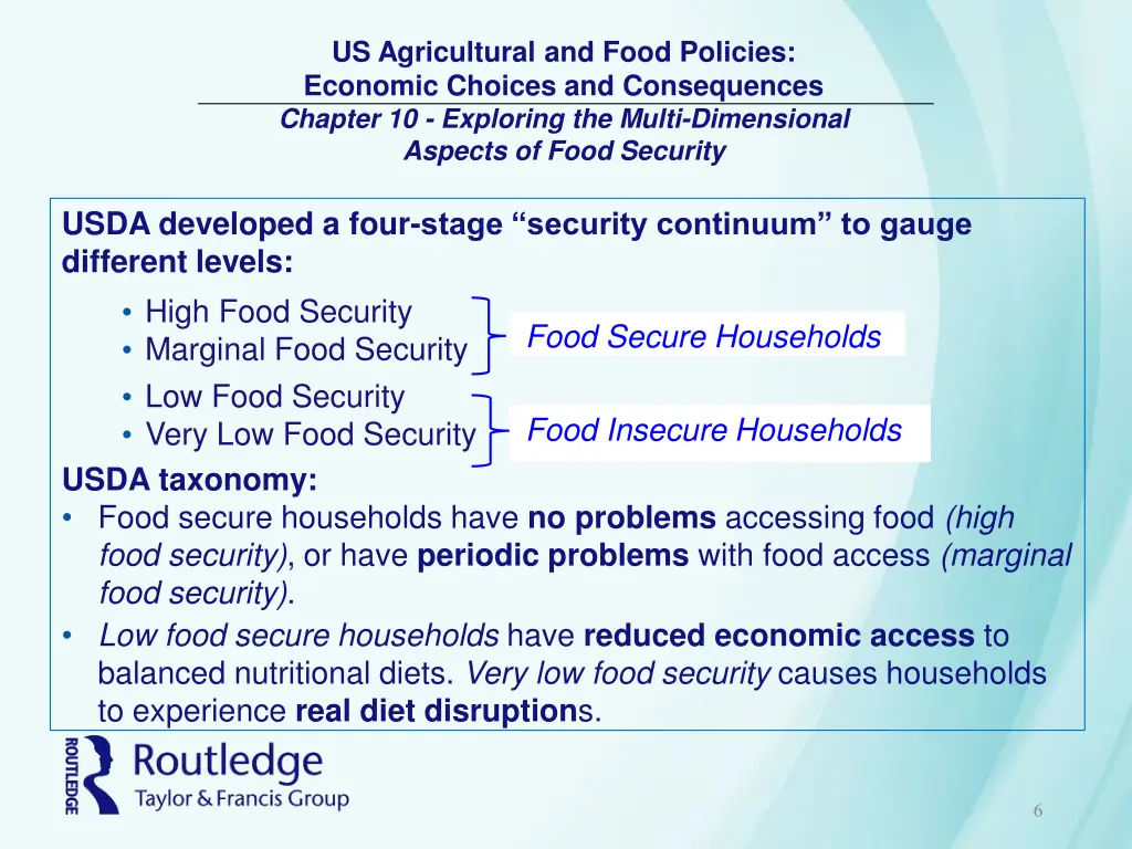 us agricultural and food policies economic 5