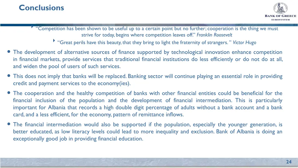 conclusions