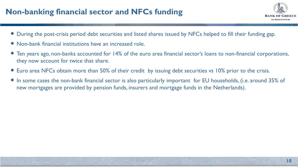non banking financial sector and nfcs funding