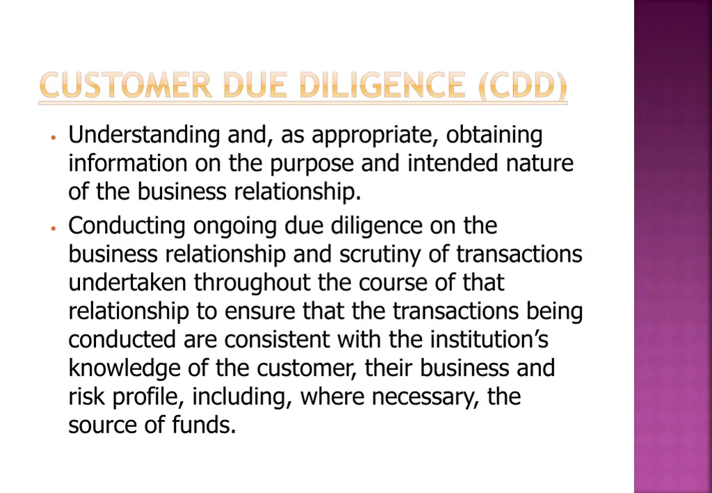 customer due diligence cdd 2