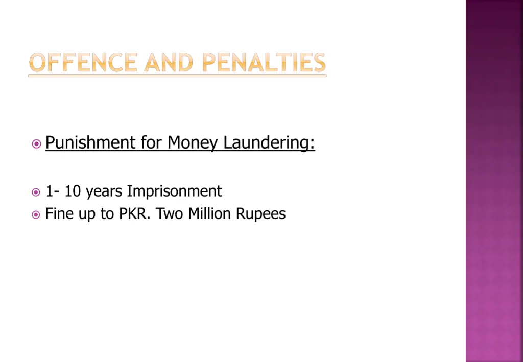 offence and penalties 1