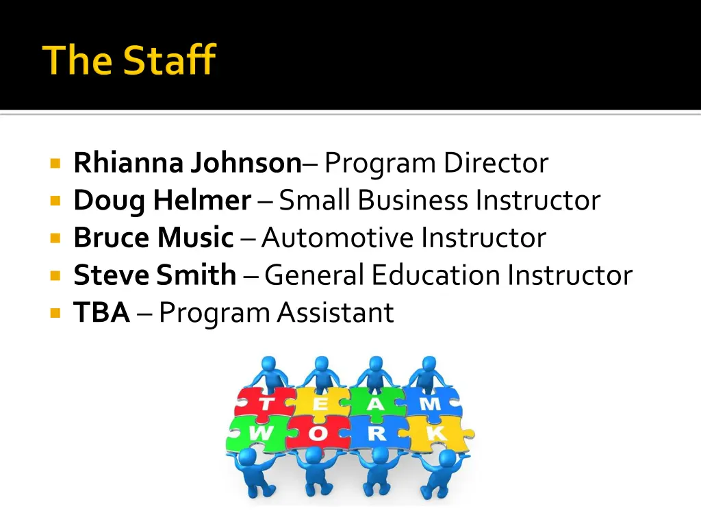 rhianna johnson program director doug helmer