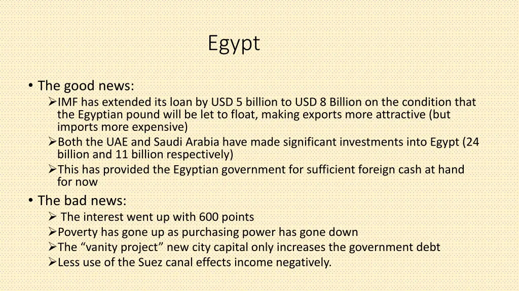 egypt