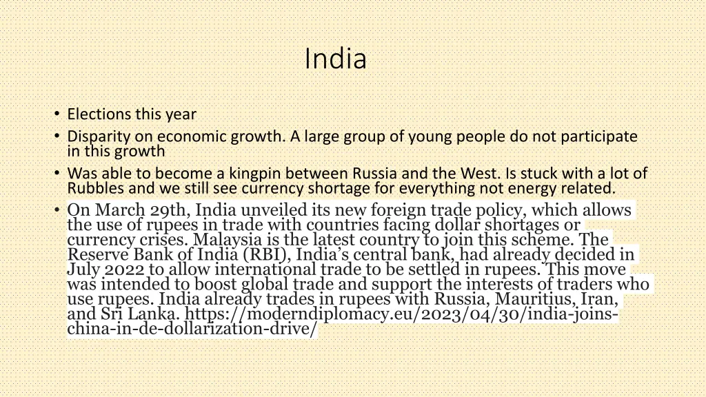 india