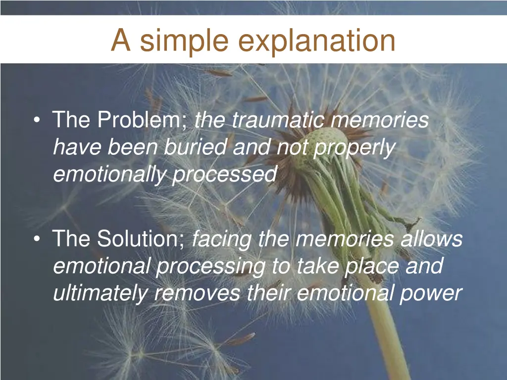 a simple explanation
