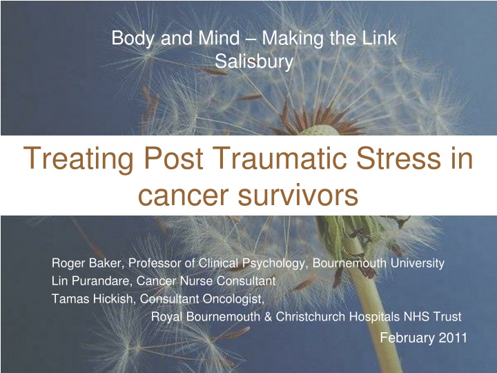 body and mind making the link salisbury