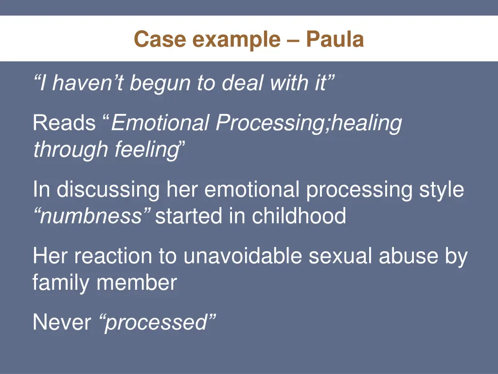 case example paula 1
