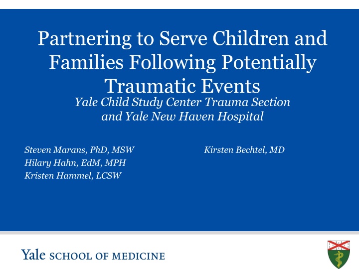 partnering to serve children and families
