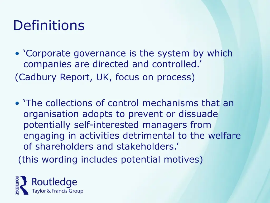 definitions