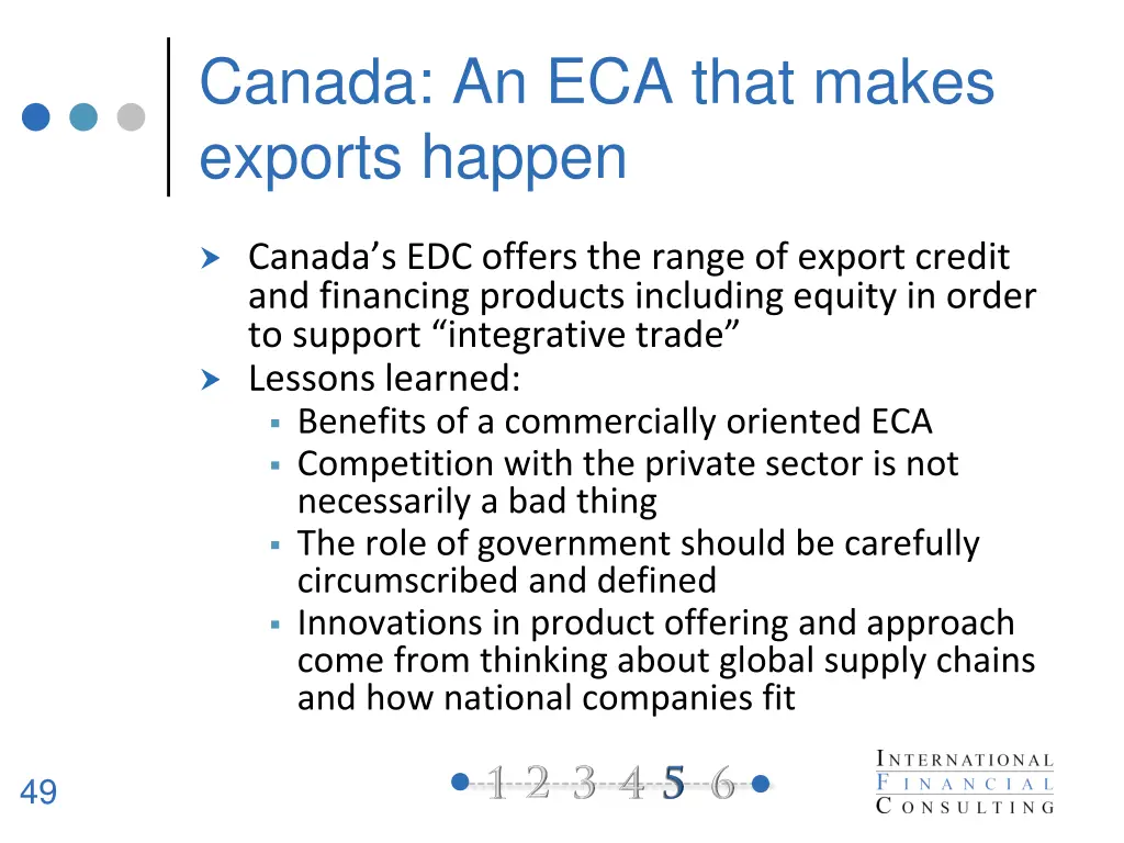canada an eca that makes exports happen