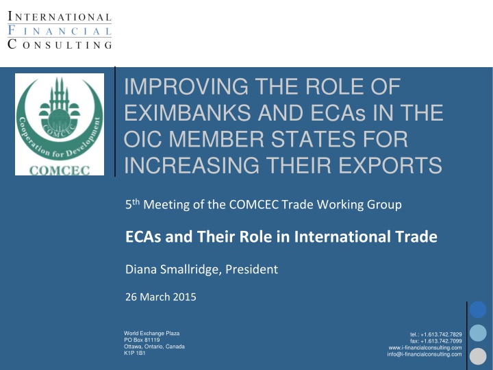improving the role of eximbanks and ecas