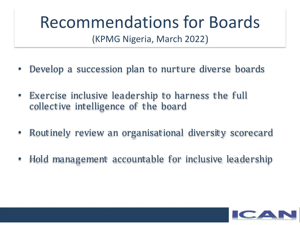 recommendations for boards kpmg nigeria march 2022 1