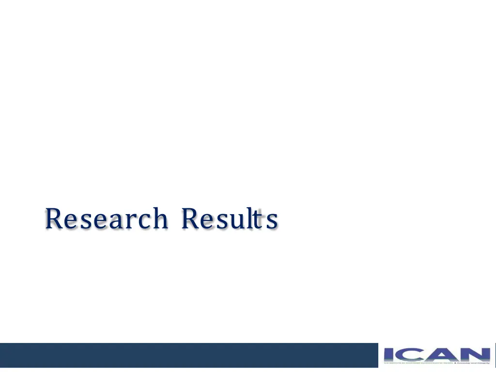 research results