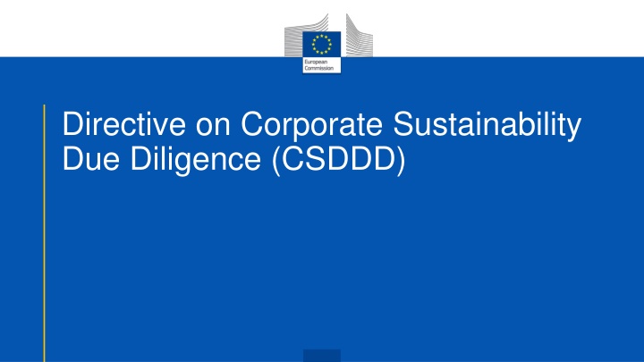 directive on corporate sustainability