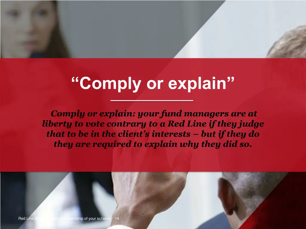 comply or explain