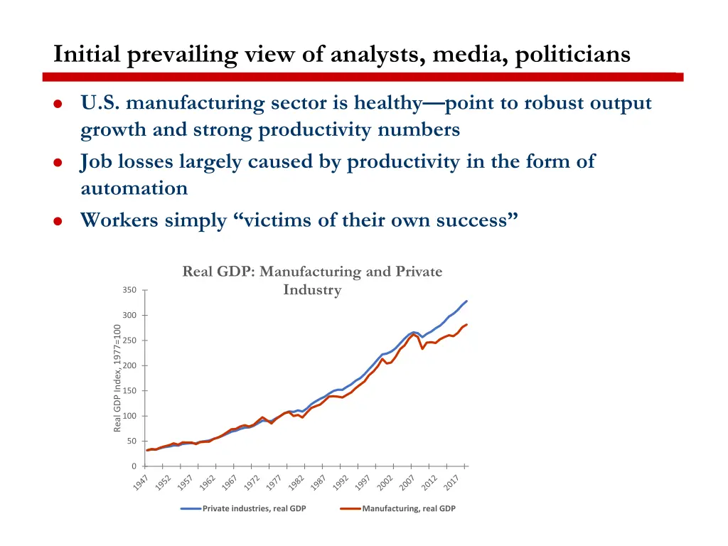 initial prevailing view of analysts media