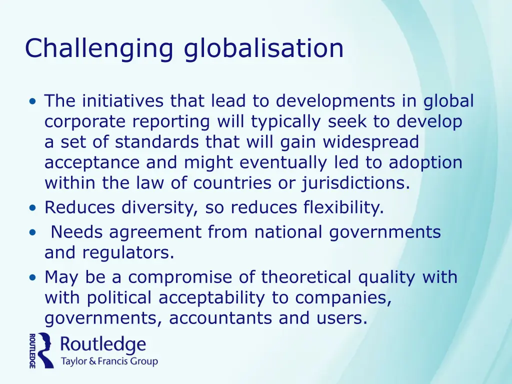 challenging globalisation