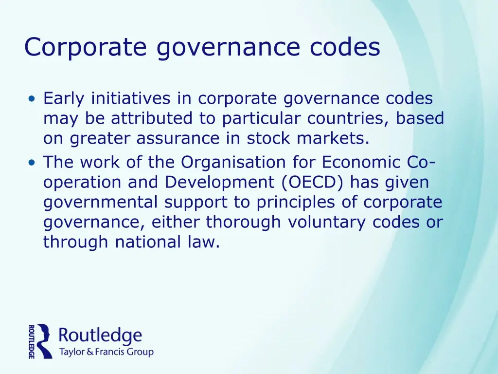 corporate governance codes