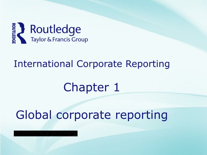 international corporate reporting