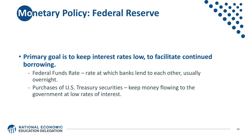 monetary policy federal reserve