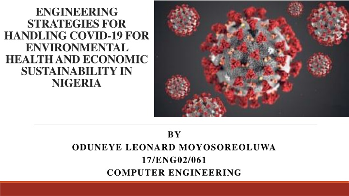 engineering strategies for handling covid