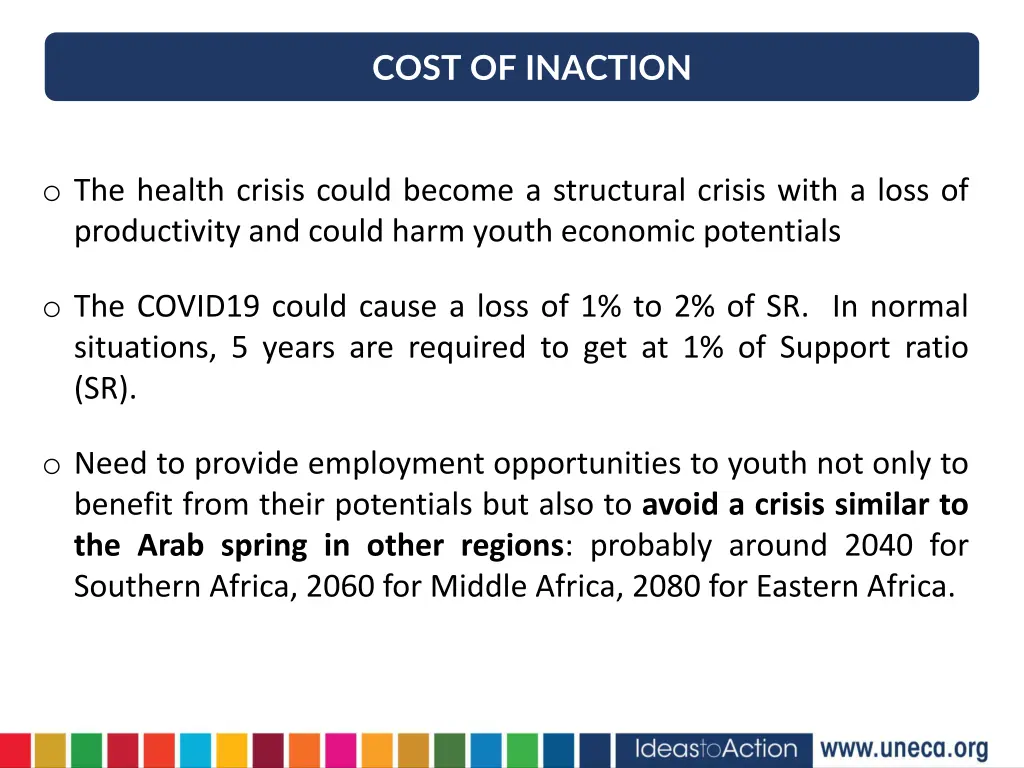 cost of inaction