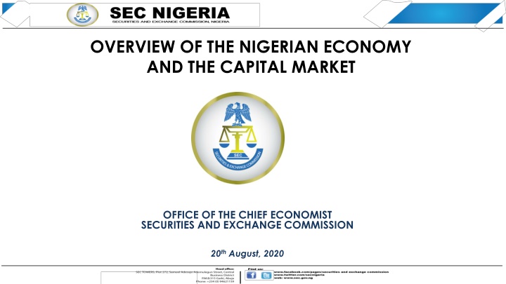 overview of the nigerian economy and the capital