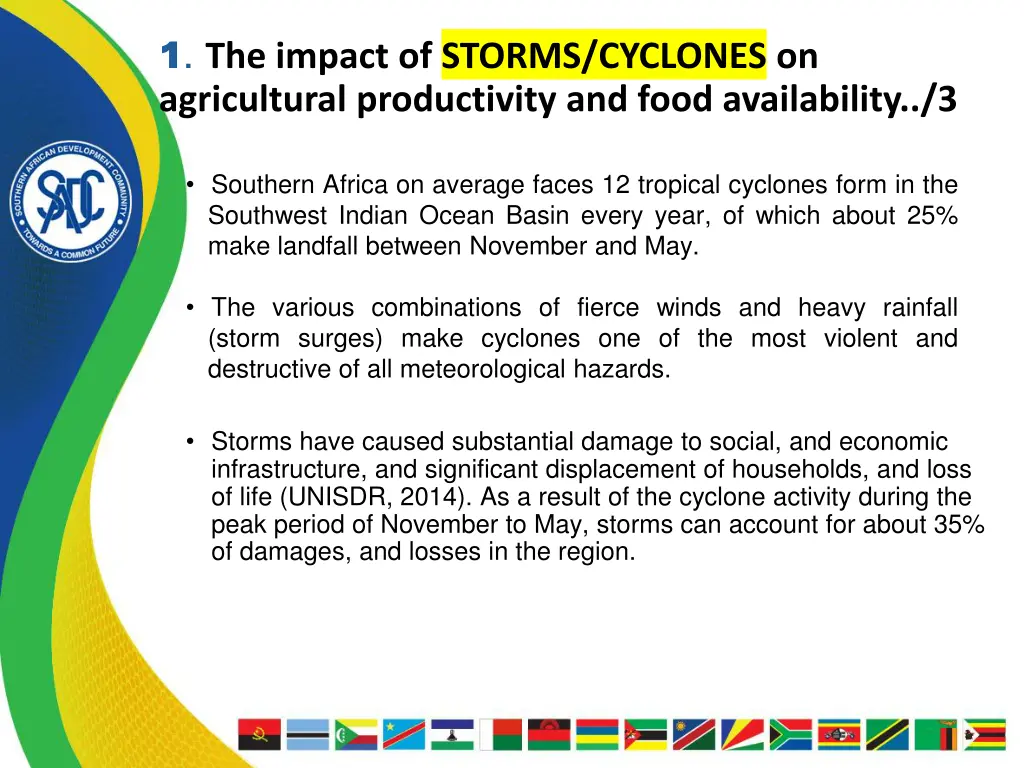 1 the impact of storms cyclones on agricultural