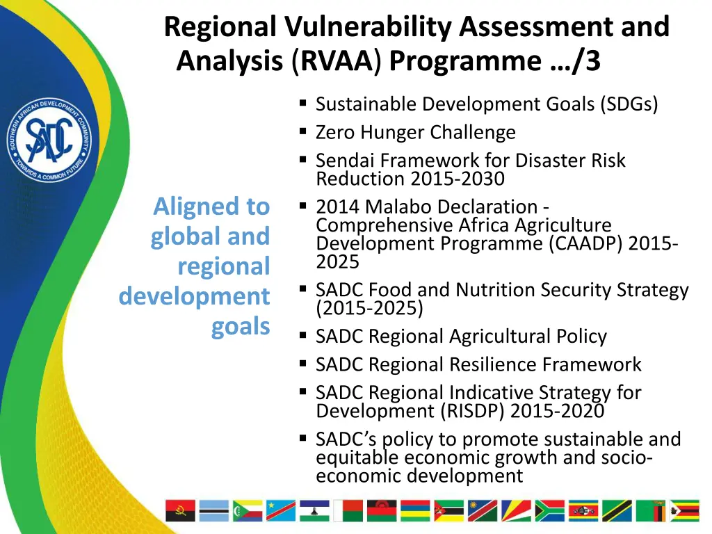 regional vulnerability assessment and analysis 1