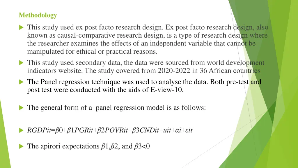 methodology