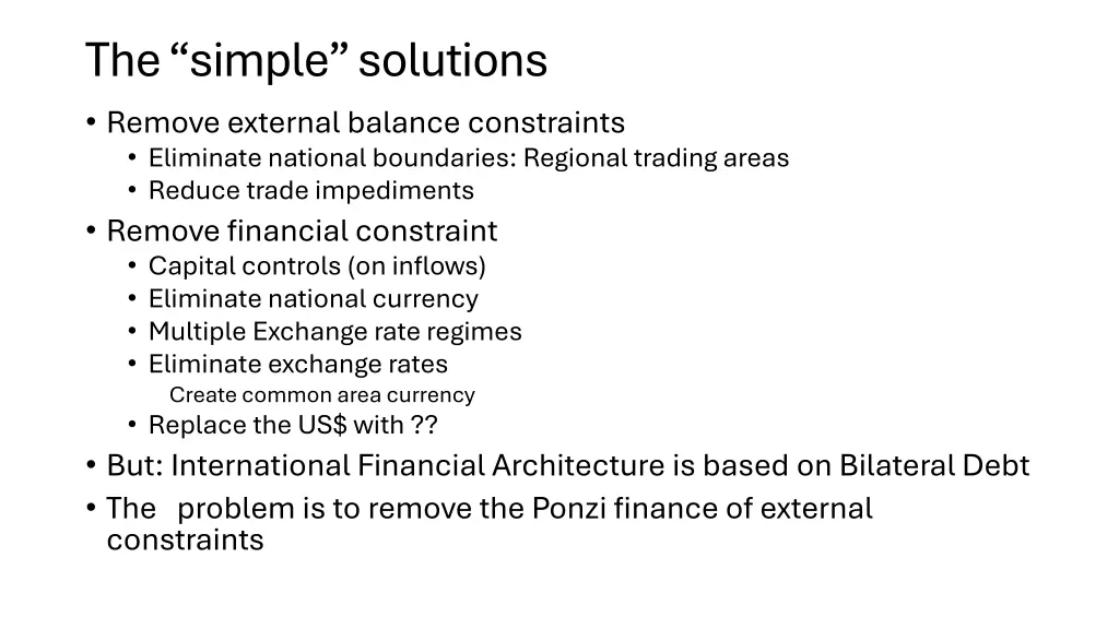 the simple solutions remove external balance