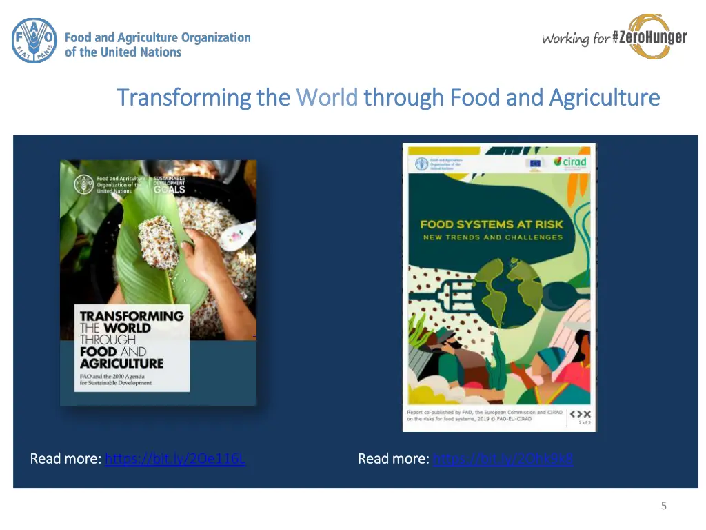 transforming the transforming the world