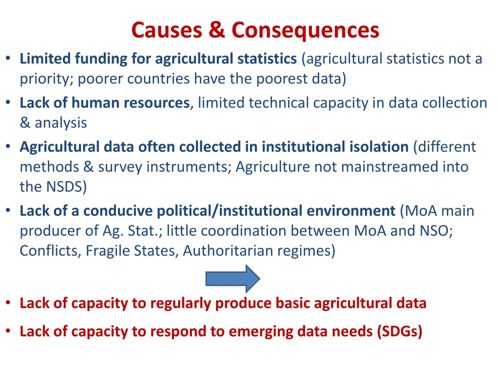 causes consequences