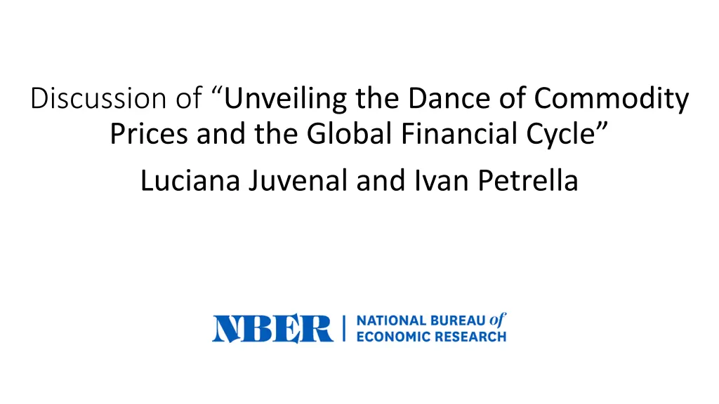 discussion of unveiling the dance of commodity 1