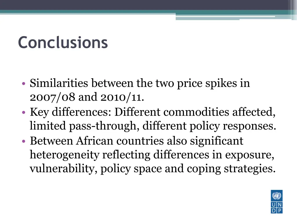 conclusions