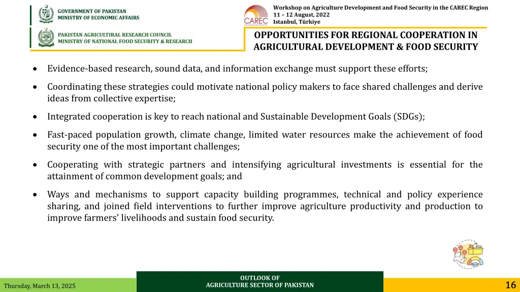 workshop on agriculture development and food 14