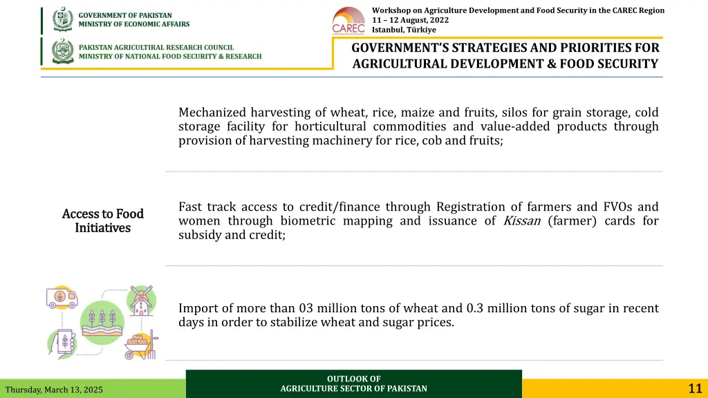 workshop on agriculture development and food 9