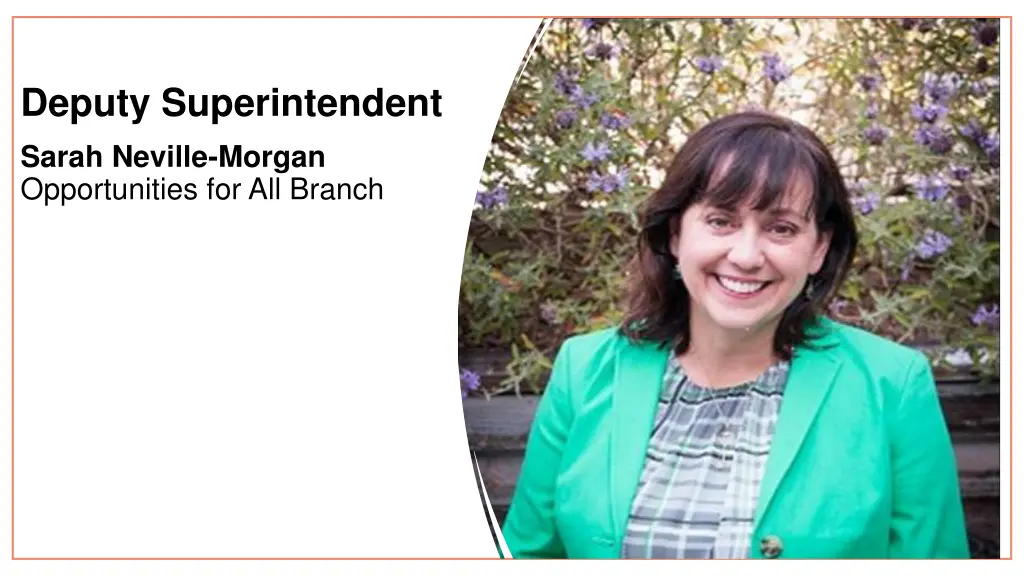 deputy superintendent sarah neville morgan