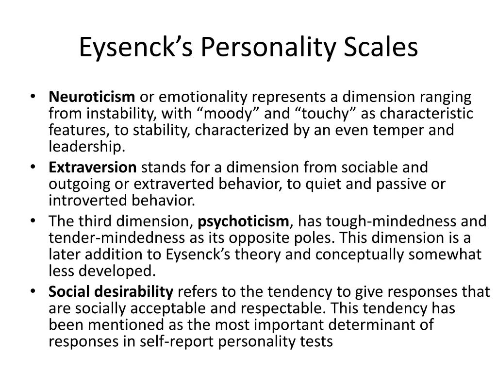 eysenck s personality scales 1