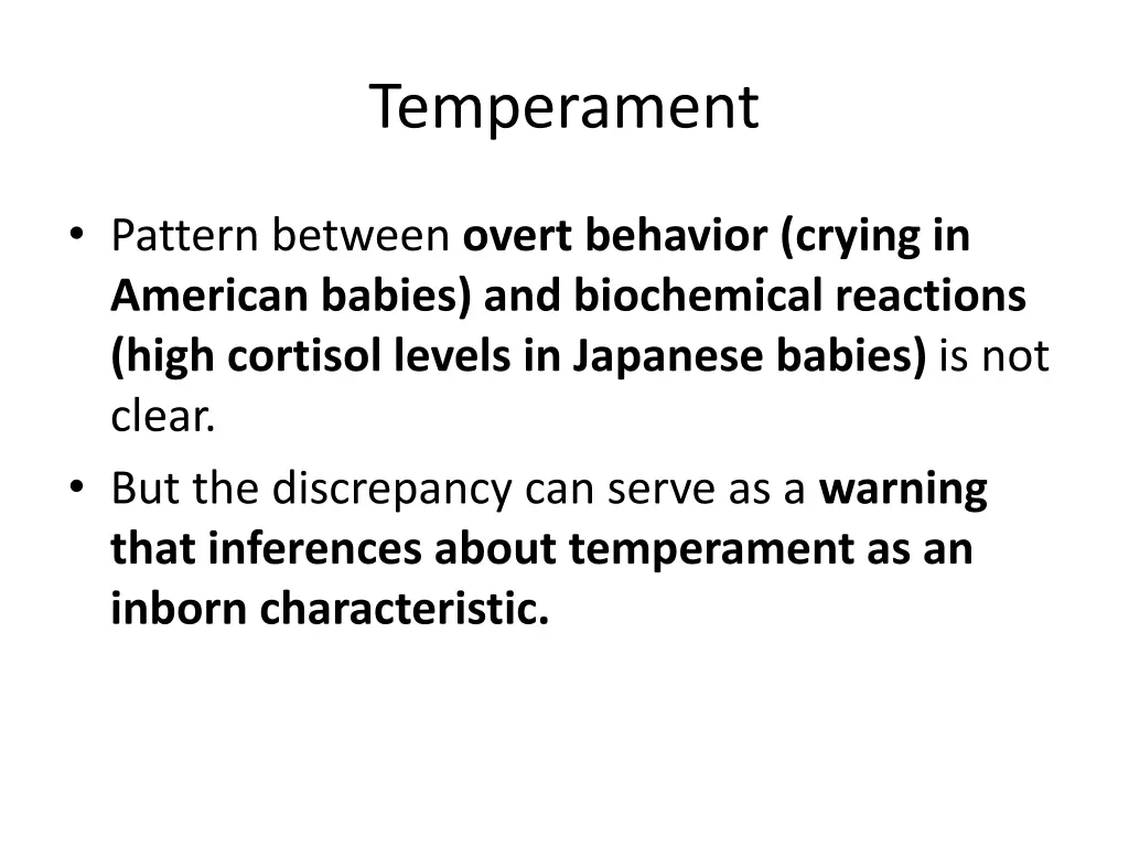 temperament 2