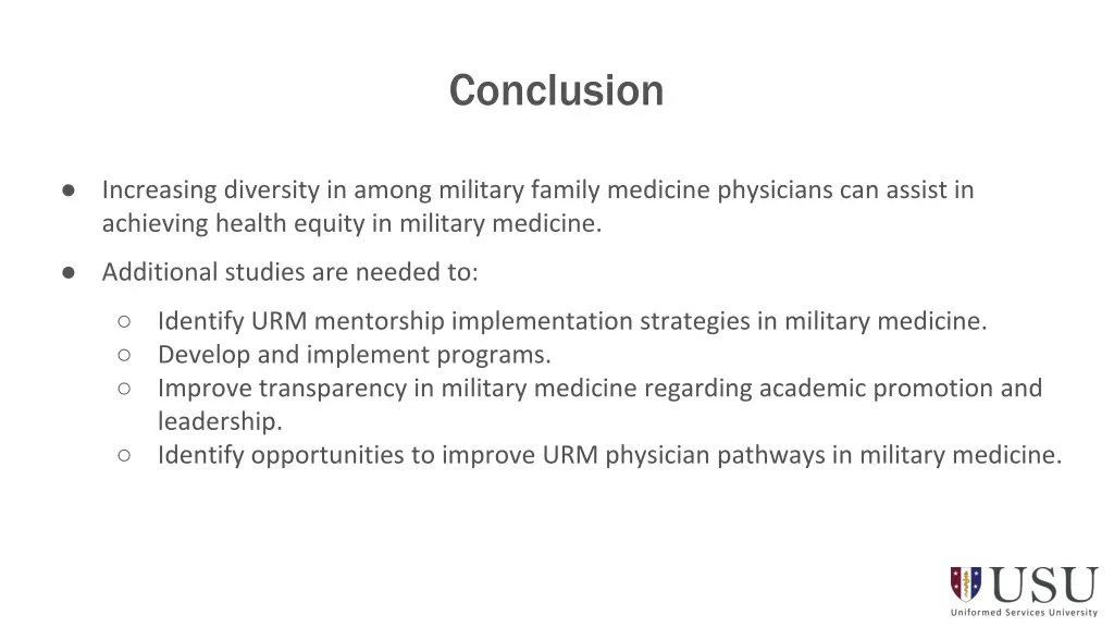 conclusion 1