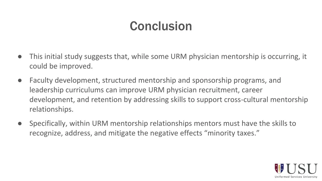 conclusion