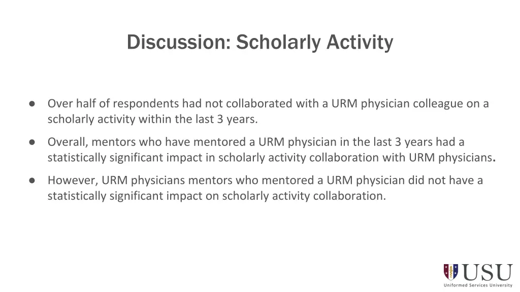 discussion scholarly activity