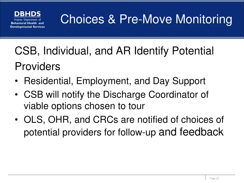 dbhds virginia department of behavioral health 14