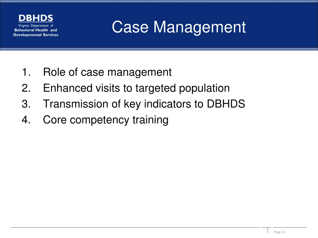 dbhds virginia department of behavioral health 7