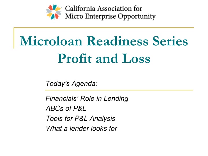 california association for micro enterprise
