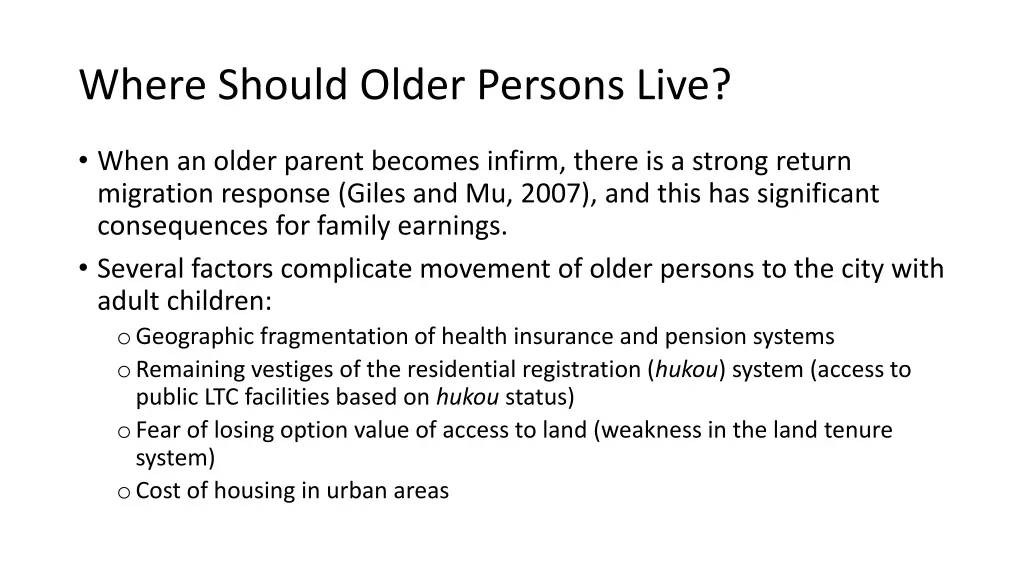 where should older persons live