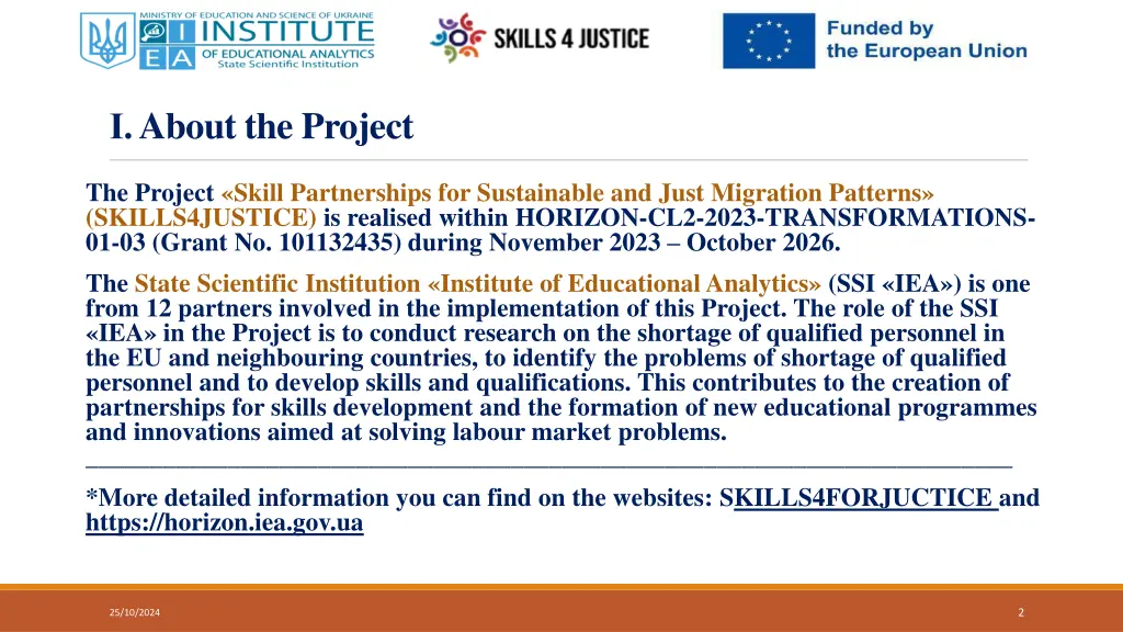 about the project
